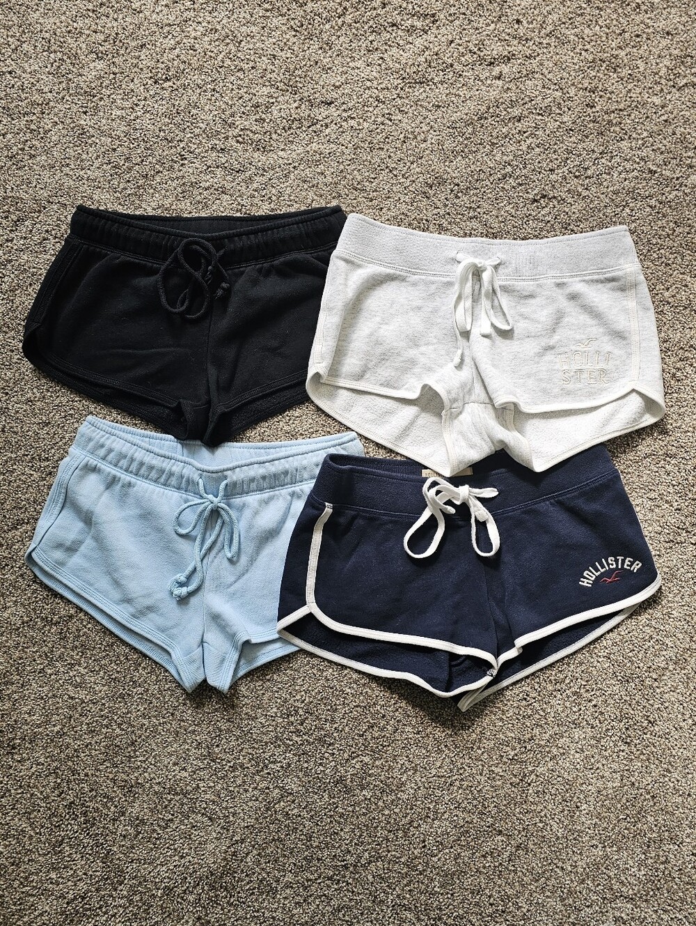 Hollister/Aeropostale Comfy Shorts Set